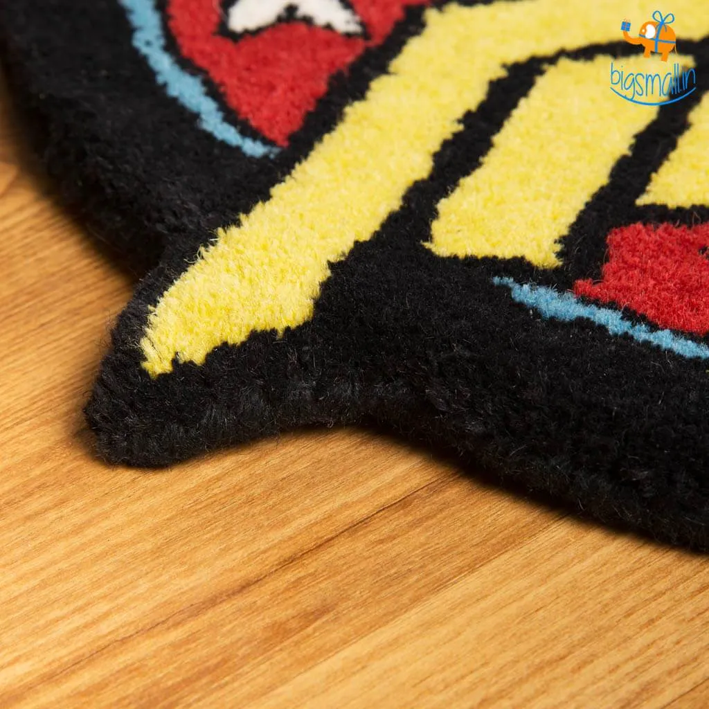 Handcrafted Wonder Woman Rug