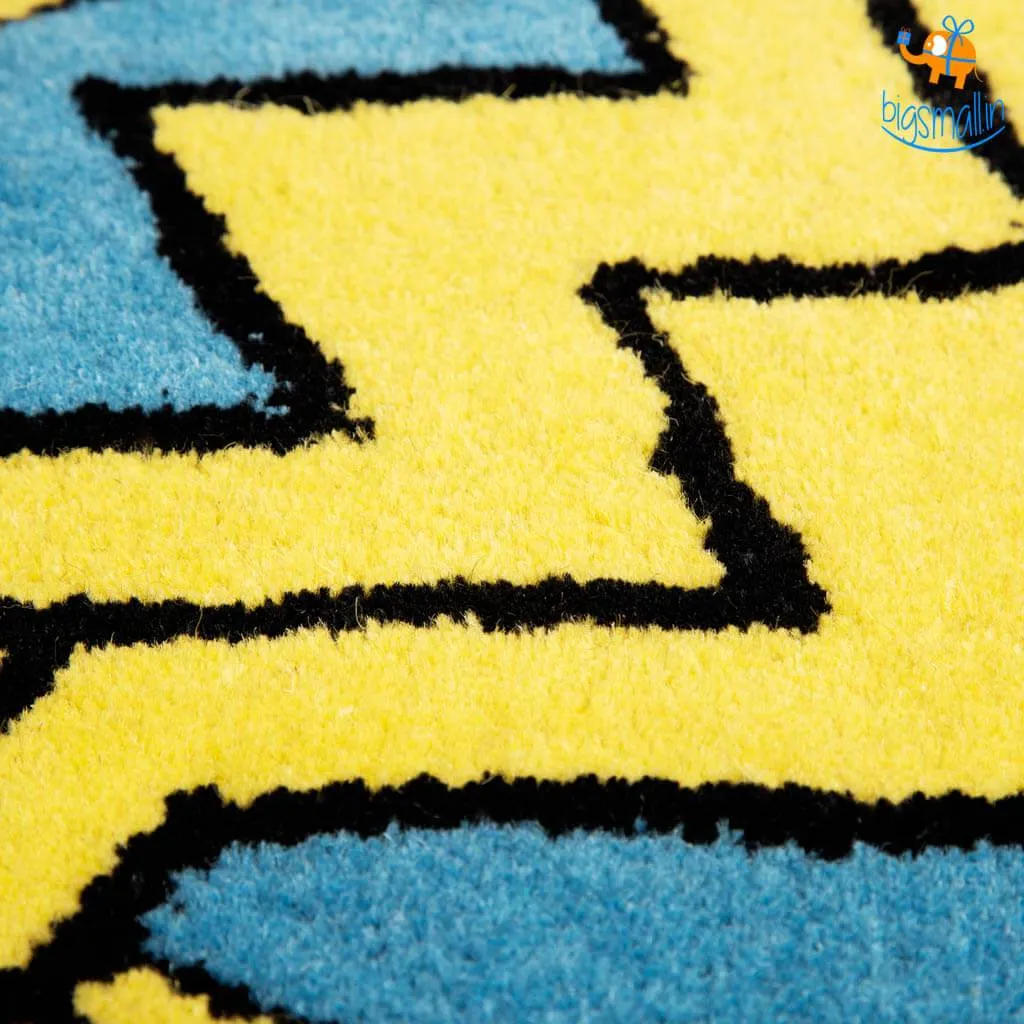 Handcrafted Wonder Woman Rug