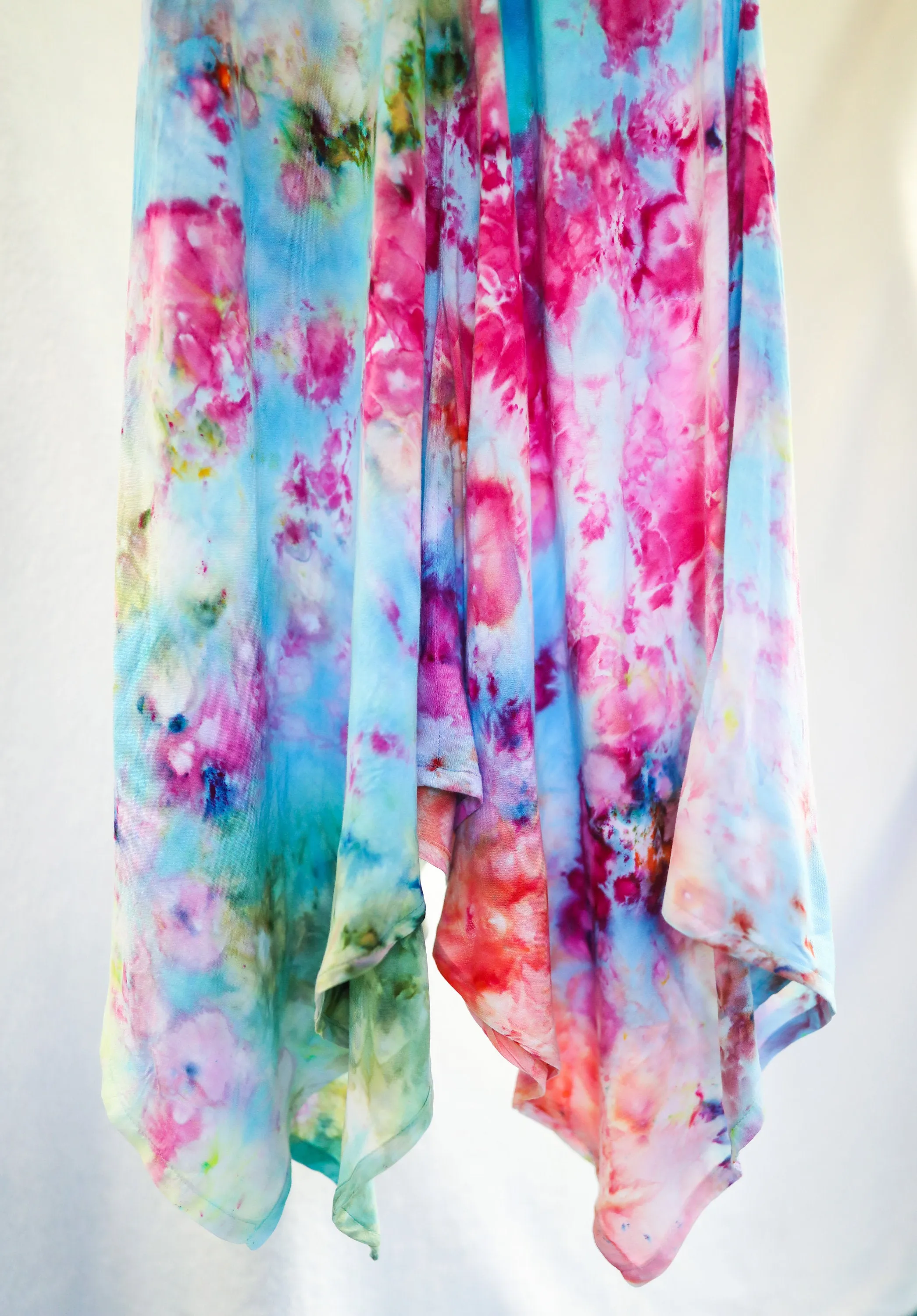 Ice Dye Women's Flowy Dress