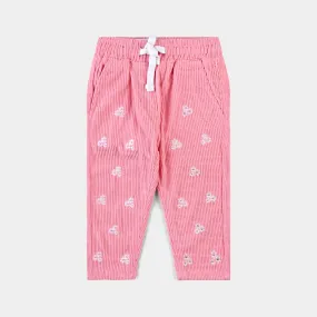 Infant Girls Corduroy Pant Flower Bunch