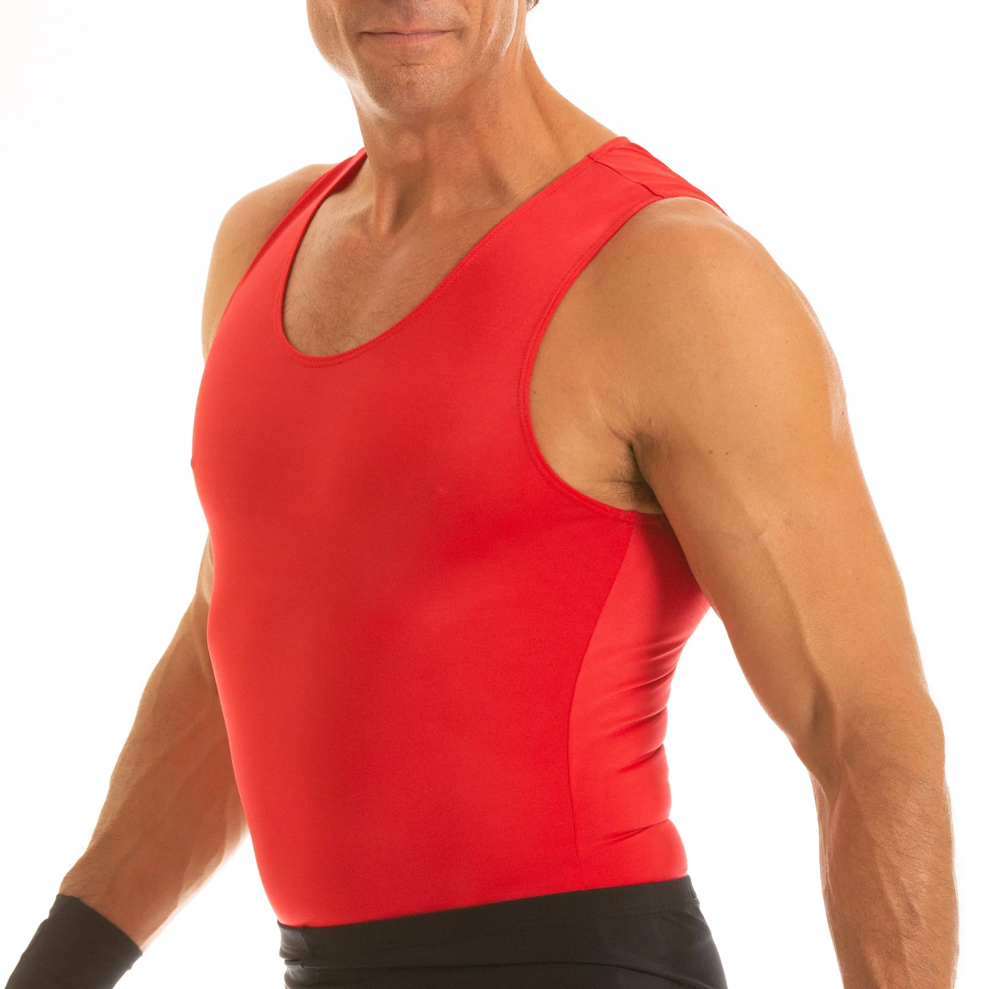 Insta Slim USA Big and Tall Compression Muscle Tank MA0001BT