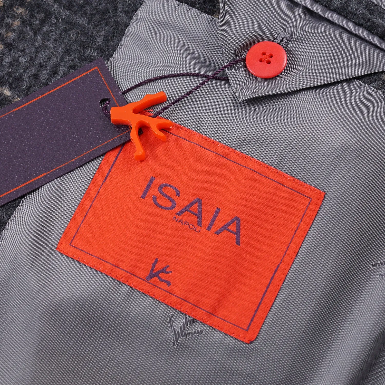 Isaia Slim-Fit Baby Llama Sport Coat