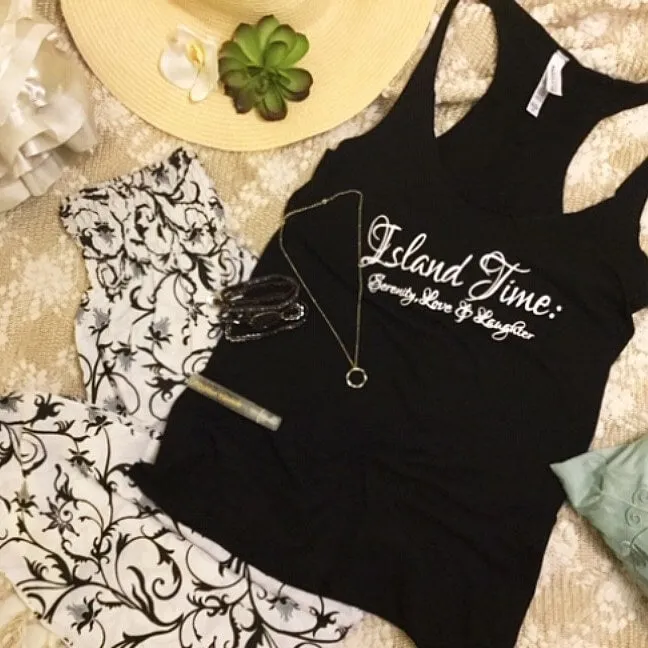 Island Time: Serenity, Love, & Laughter Tank