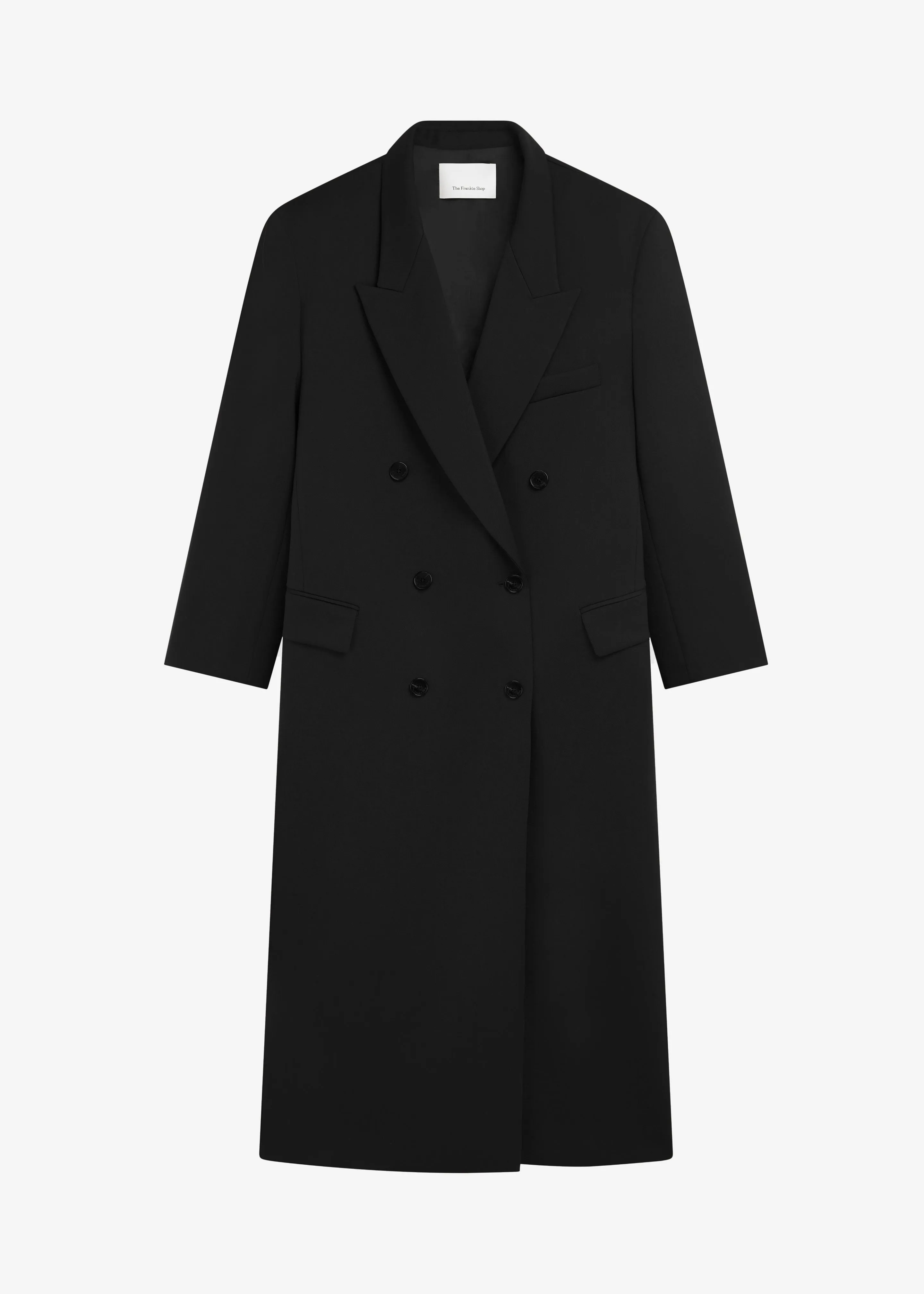 Jane Long Coat - Black