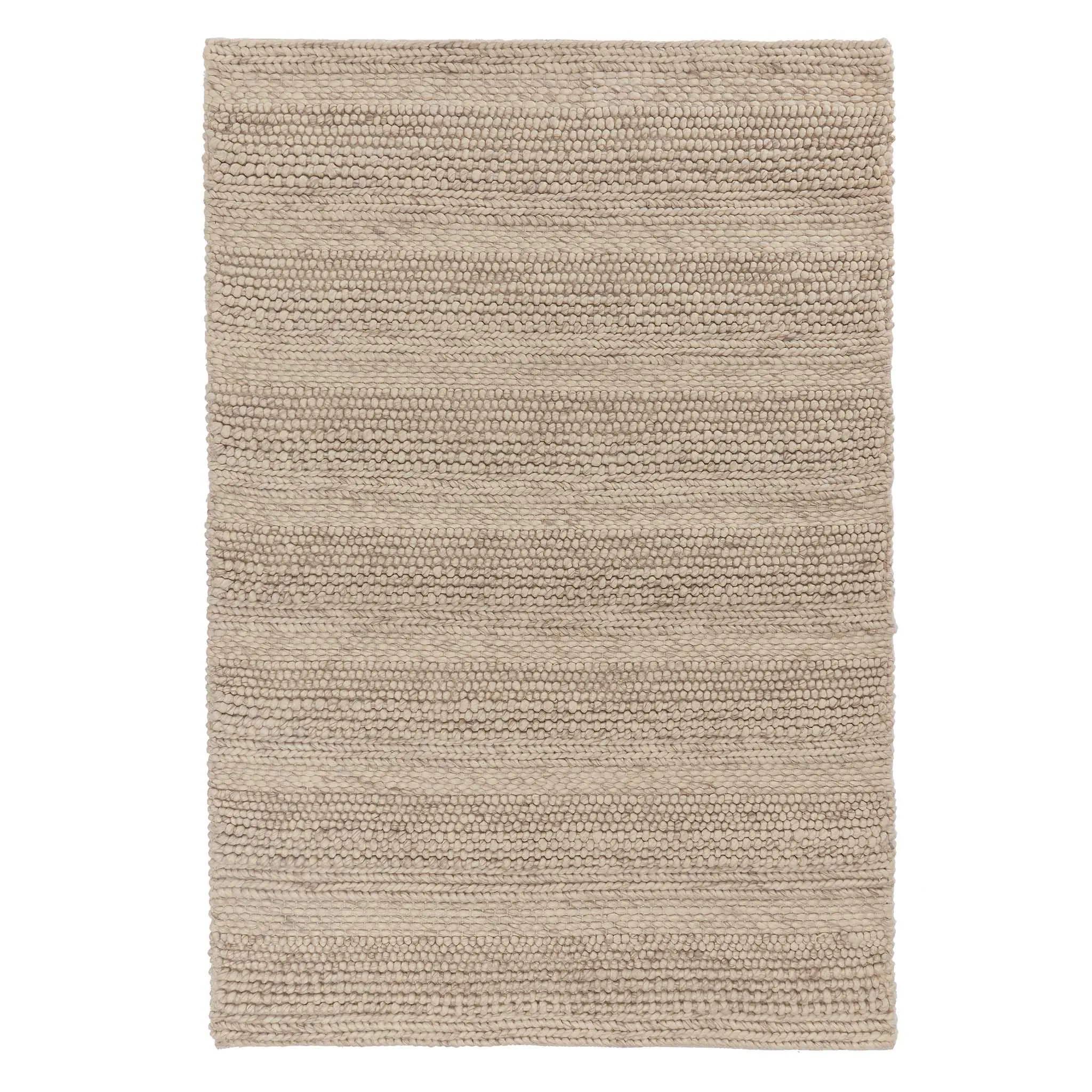 Kagu wool rug [Natural white]