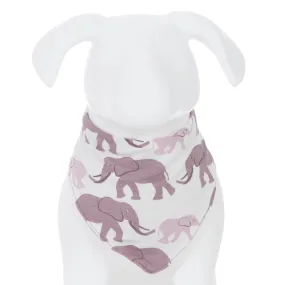 Kickee Pants Print Dog Bandana - Natural Elephant 1st Delivery