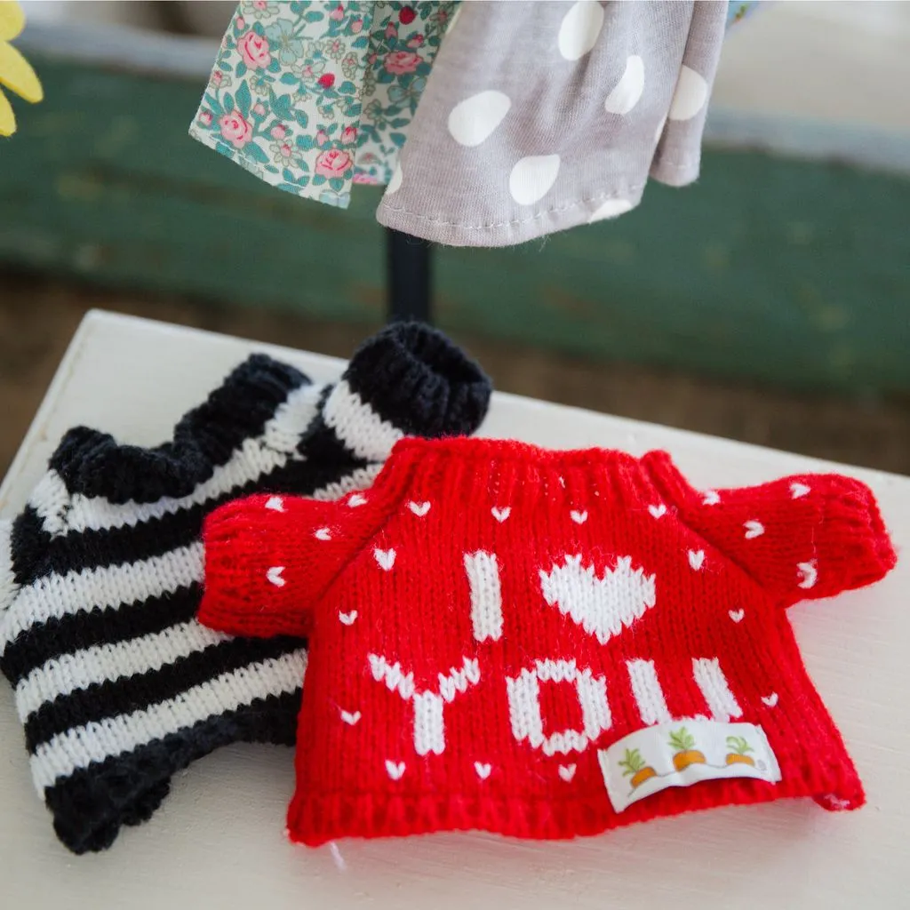 Kiddo's Closet 'I Love You' Sweater - Red