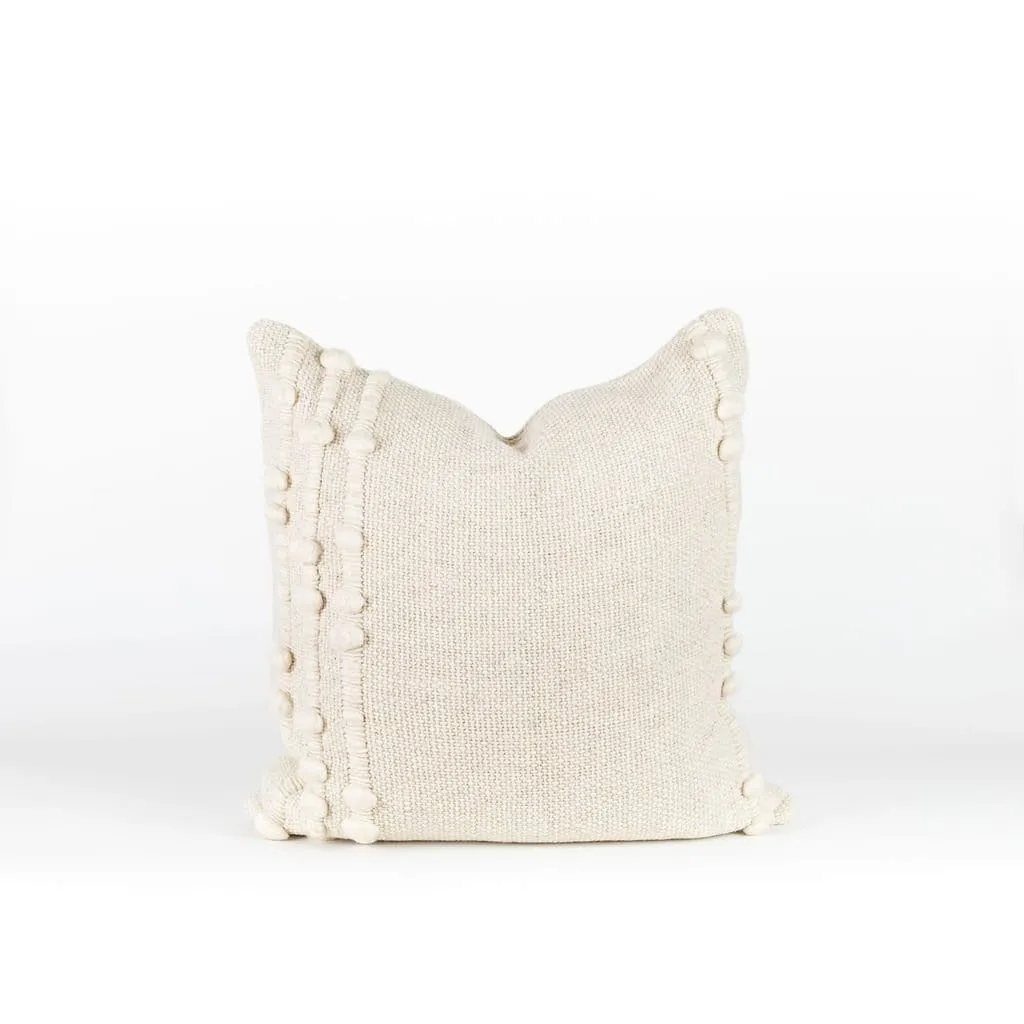 Kuk - Pillow Cover in Natural Wool