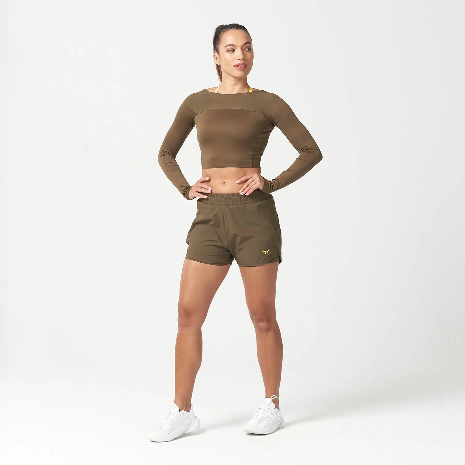 LAB360° Never Stop 2-In-1 Shorts - Dark Olive