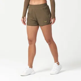 LAB360° Never Stop 2-In-1 Shorts - Dark Olive