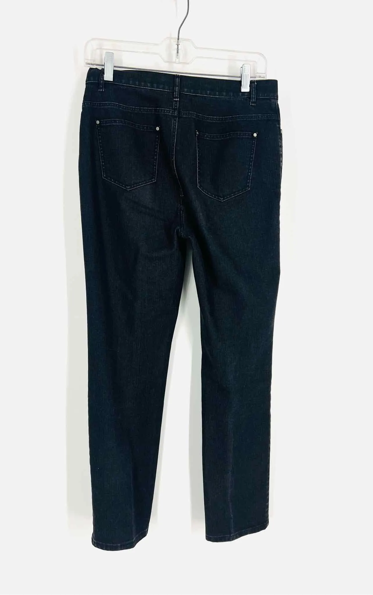 Lafayette 148 Size 4 Black Denim Premium Denim Jeans