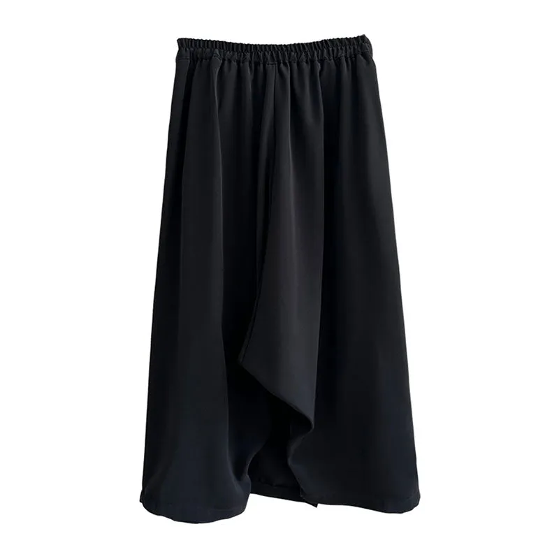 Large Patch Casual Culottes