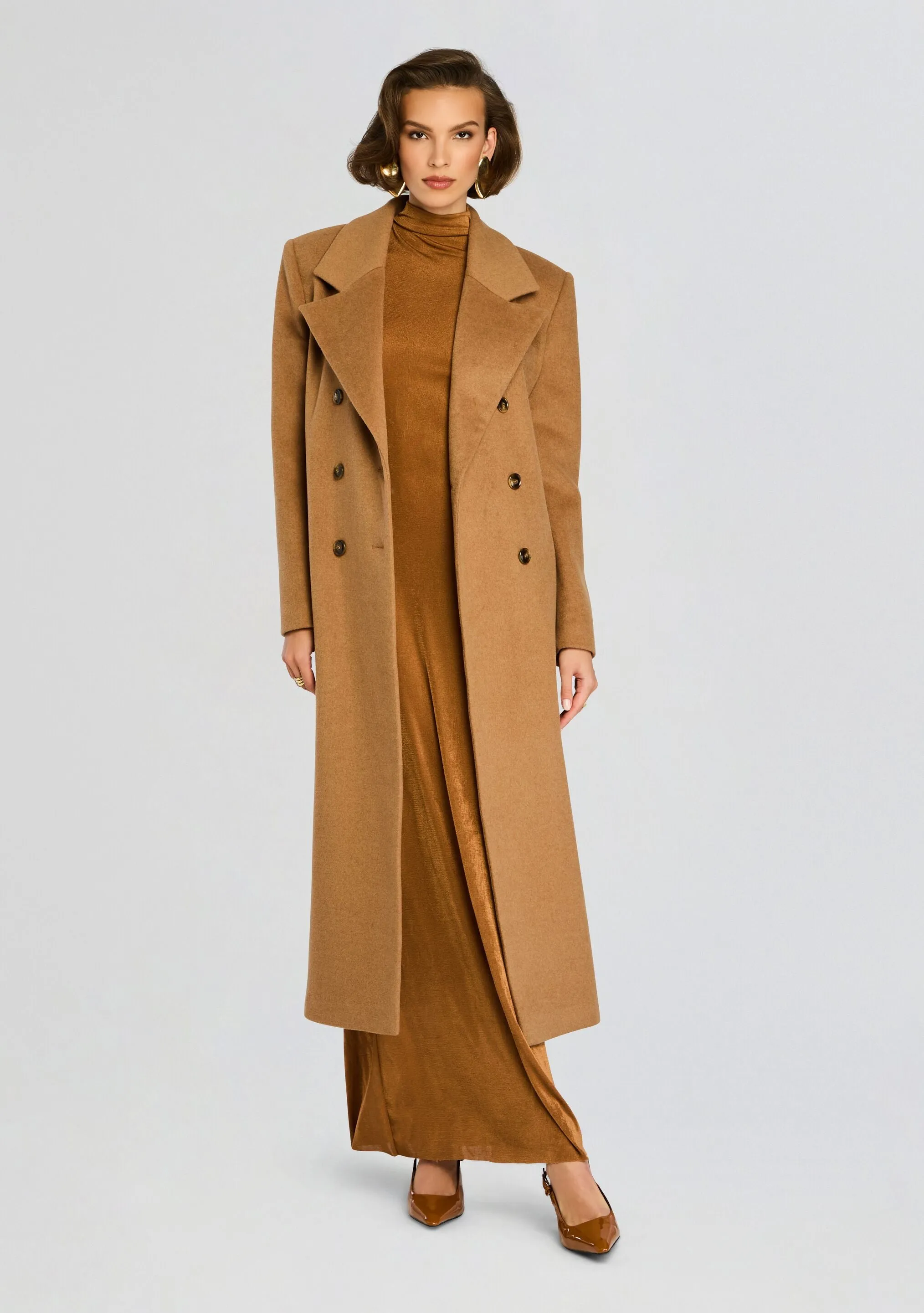 Leche Wool Coat