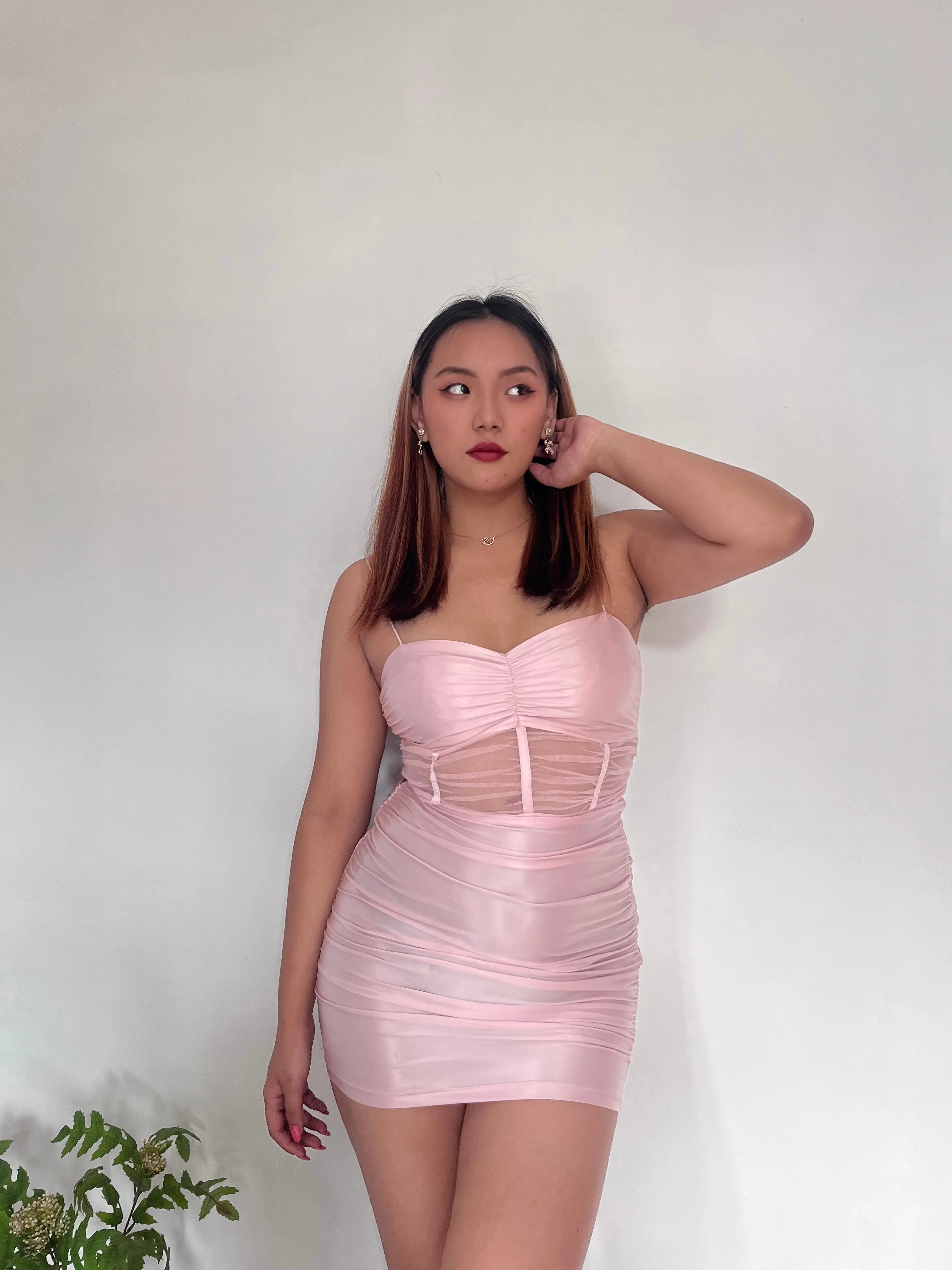 Lexy pink dress