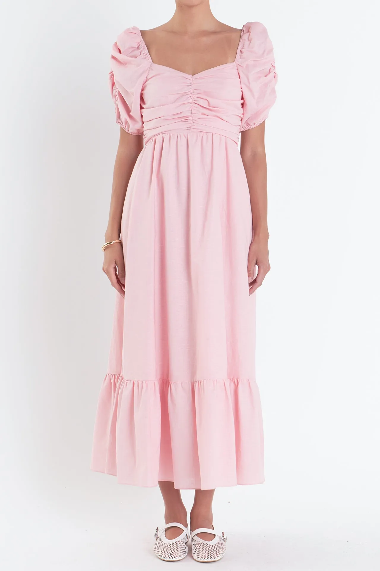 Linen Maxi Dress