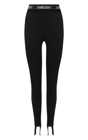 Logo Waistband Leggings