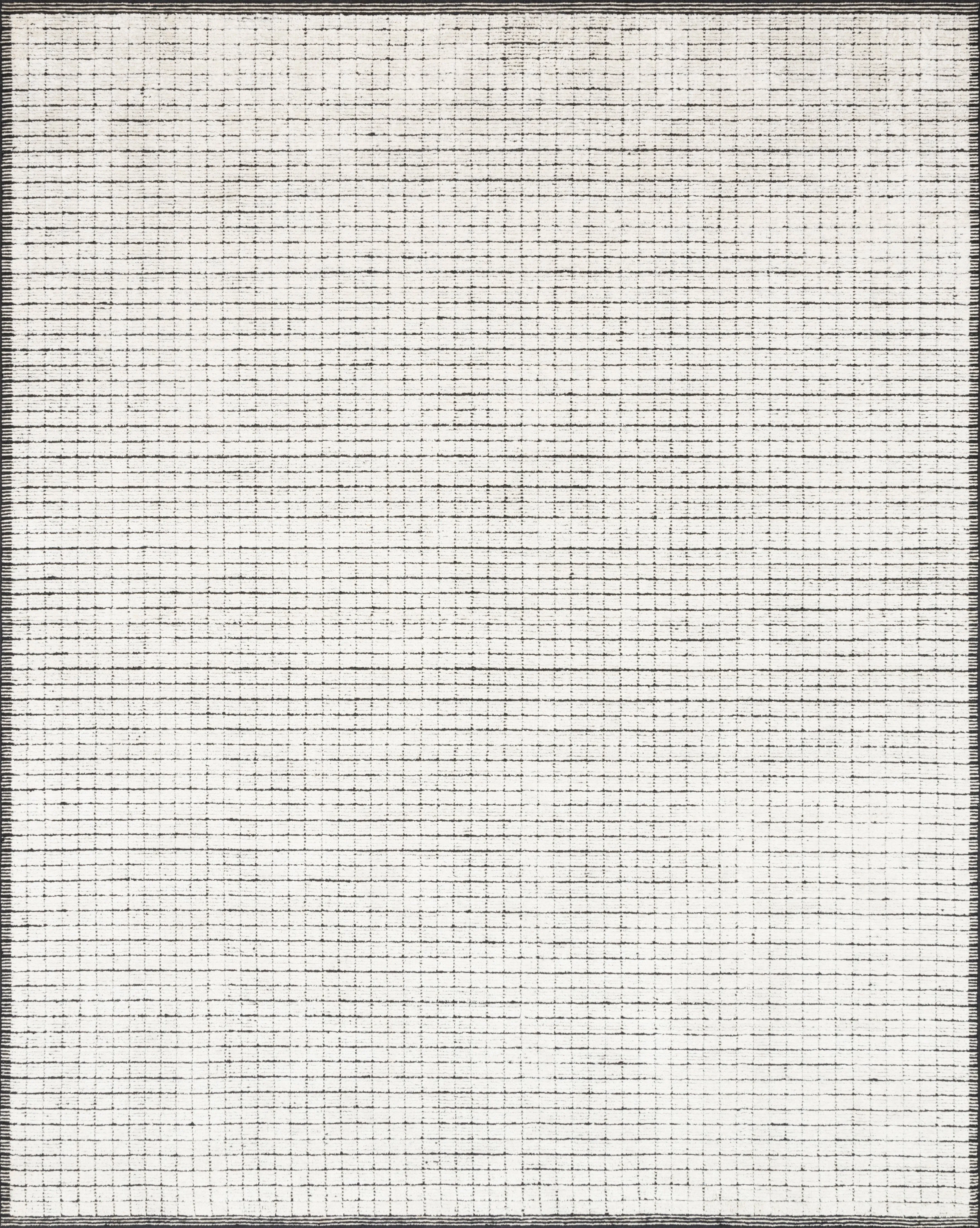 Loloi Beverly Ivory/ Black Rug