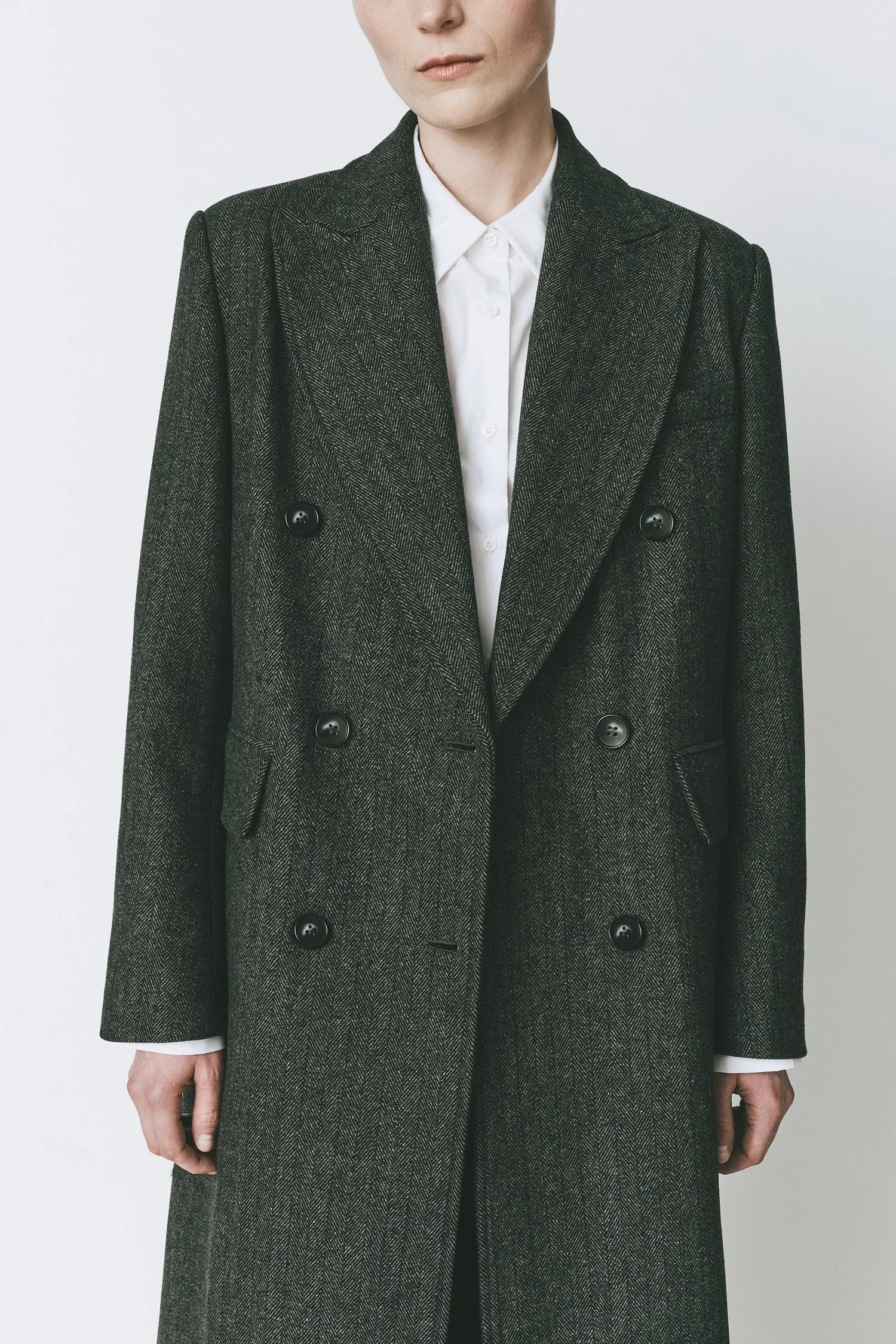 Léonard Herringbone Coat