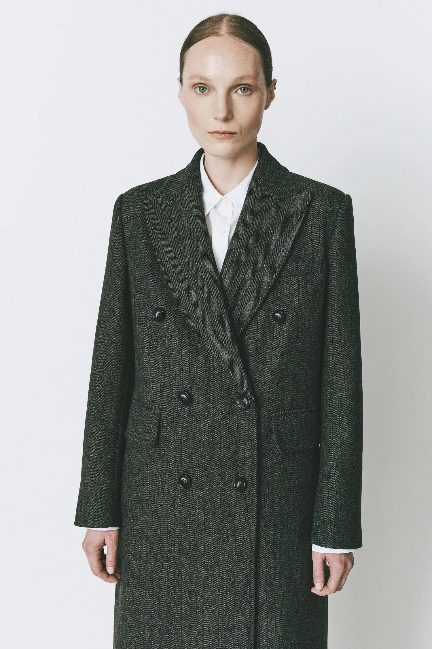 Léonard Herringbone Coat