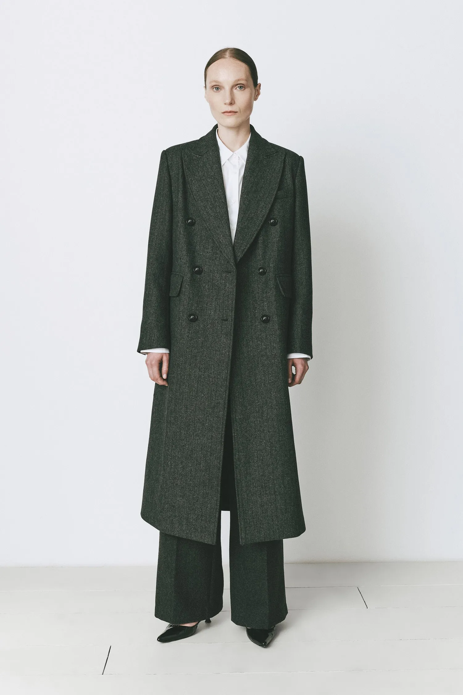 Léonard Herringbone Coat