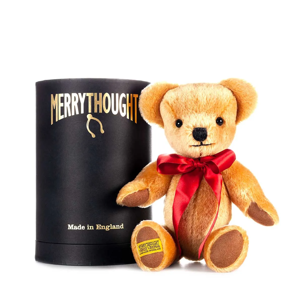 London Gold Teddy Bear by Merrythought