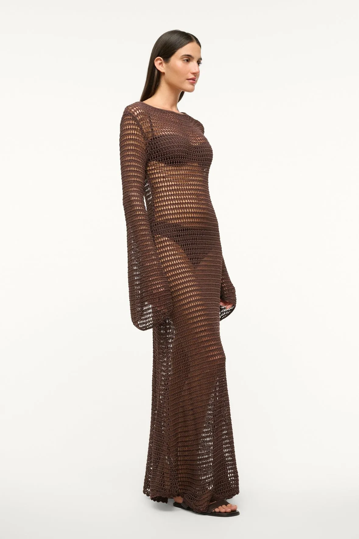 LORENA DRESS | DARK CHOCOLATE