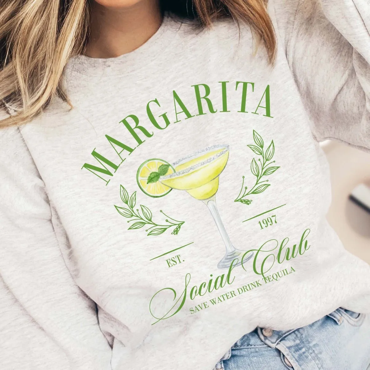 Margarita Social Club Crew Sweatshirt