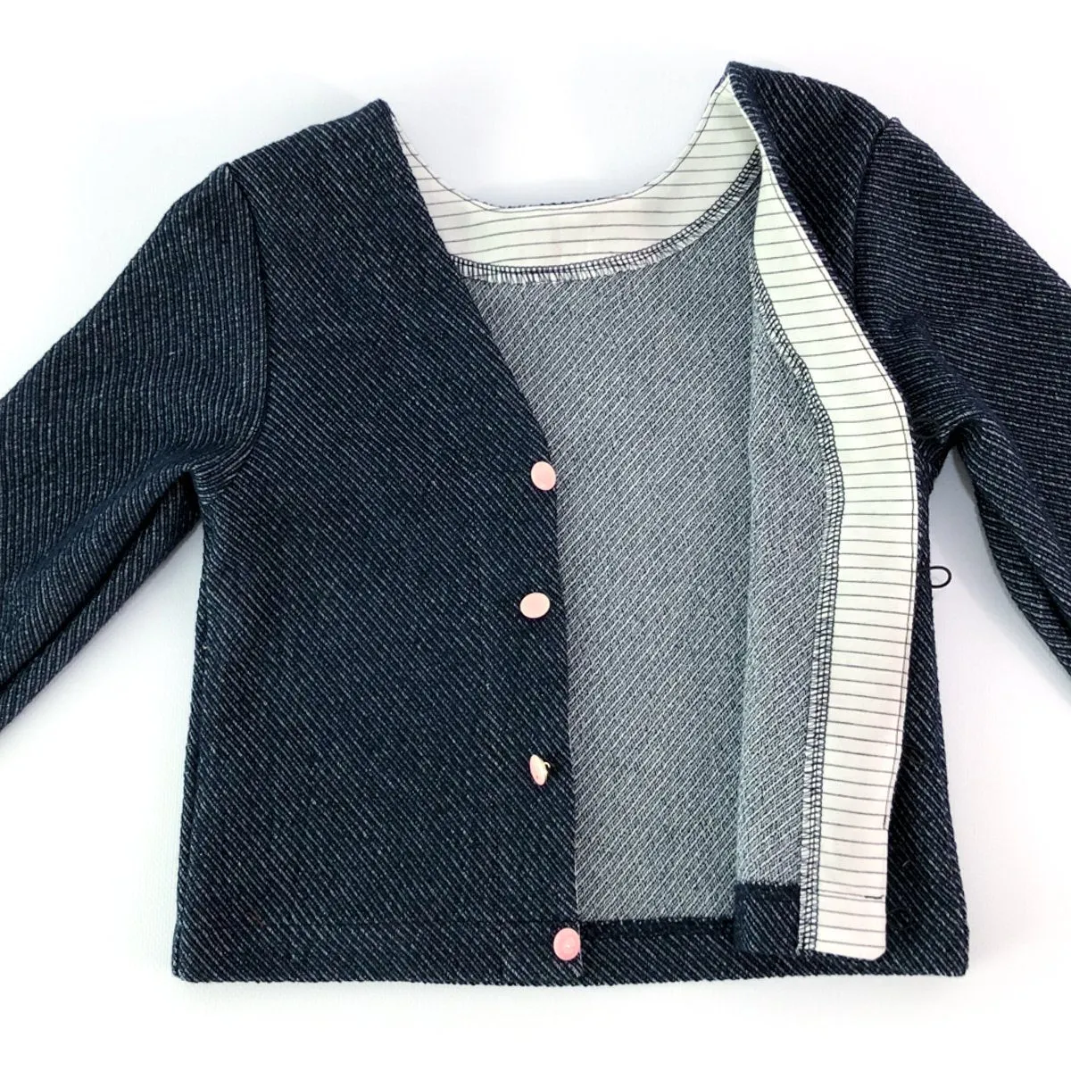 Masha cardigan/sweater - Girl 3/12Y - Paper Sewing Pattern