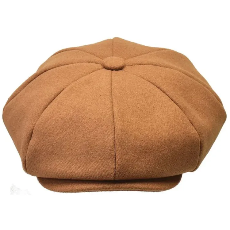 Melton 8/4 Newsboy Cap by Bruno Capelo