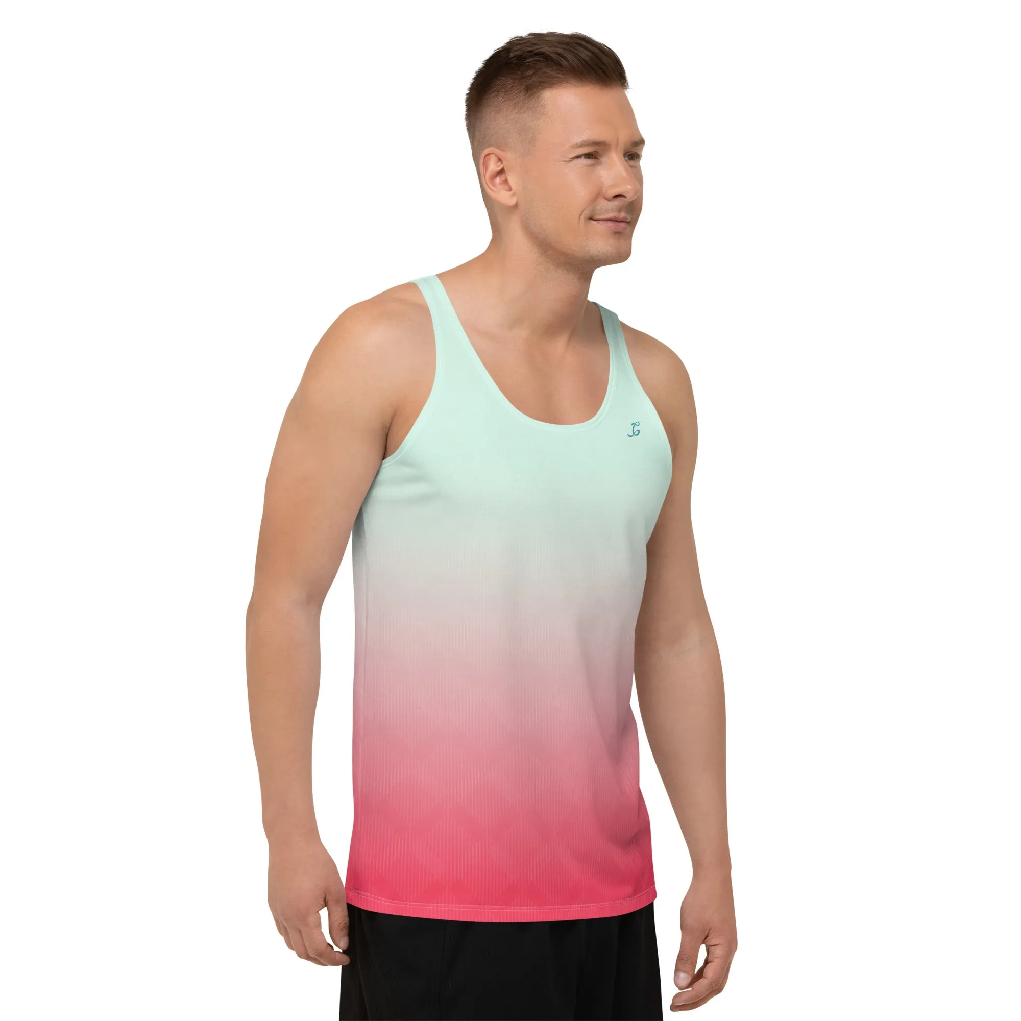 Men's Tank Top – Sunset Ombre