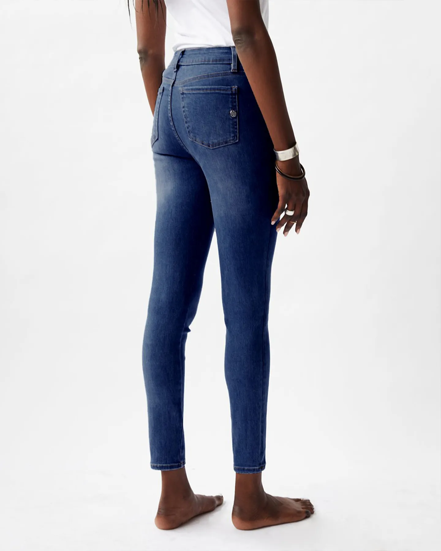 MIA DOLLY HYPER STRETCH DENIM LORENZ JEANS - DENIM