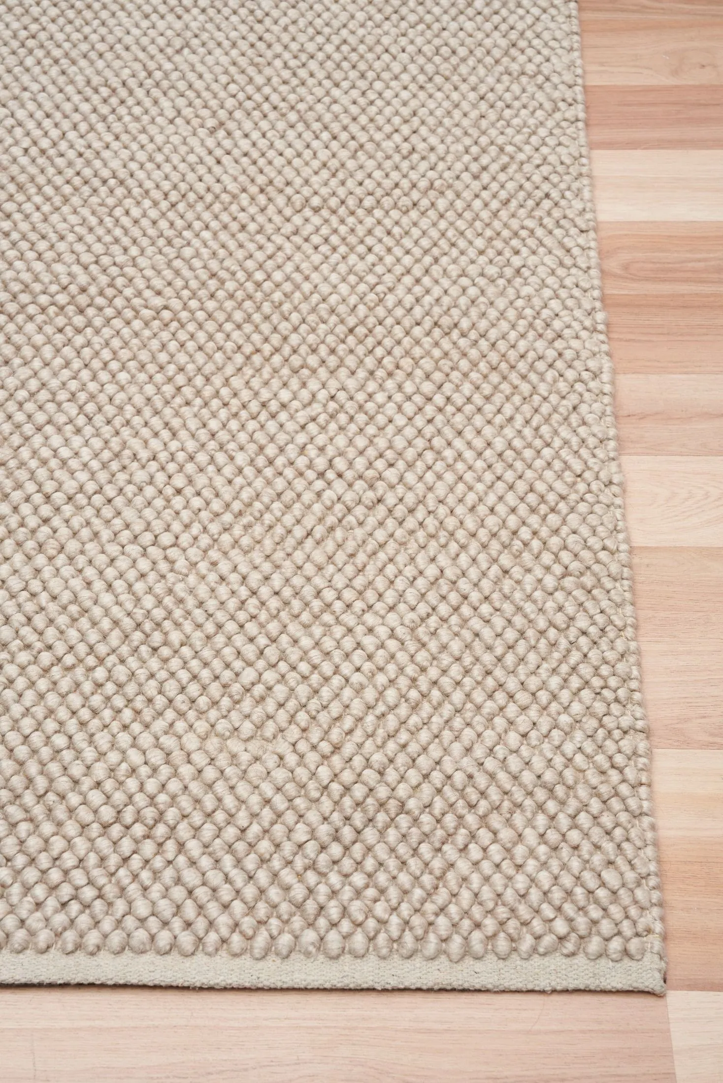 Murmur Wool Rug - Light Beige