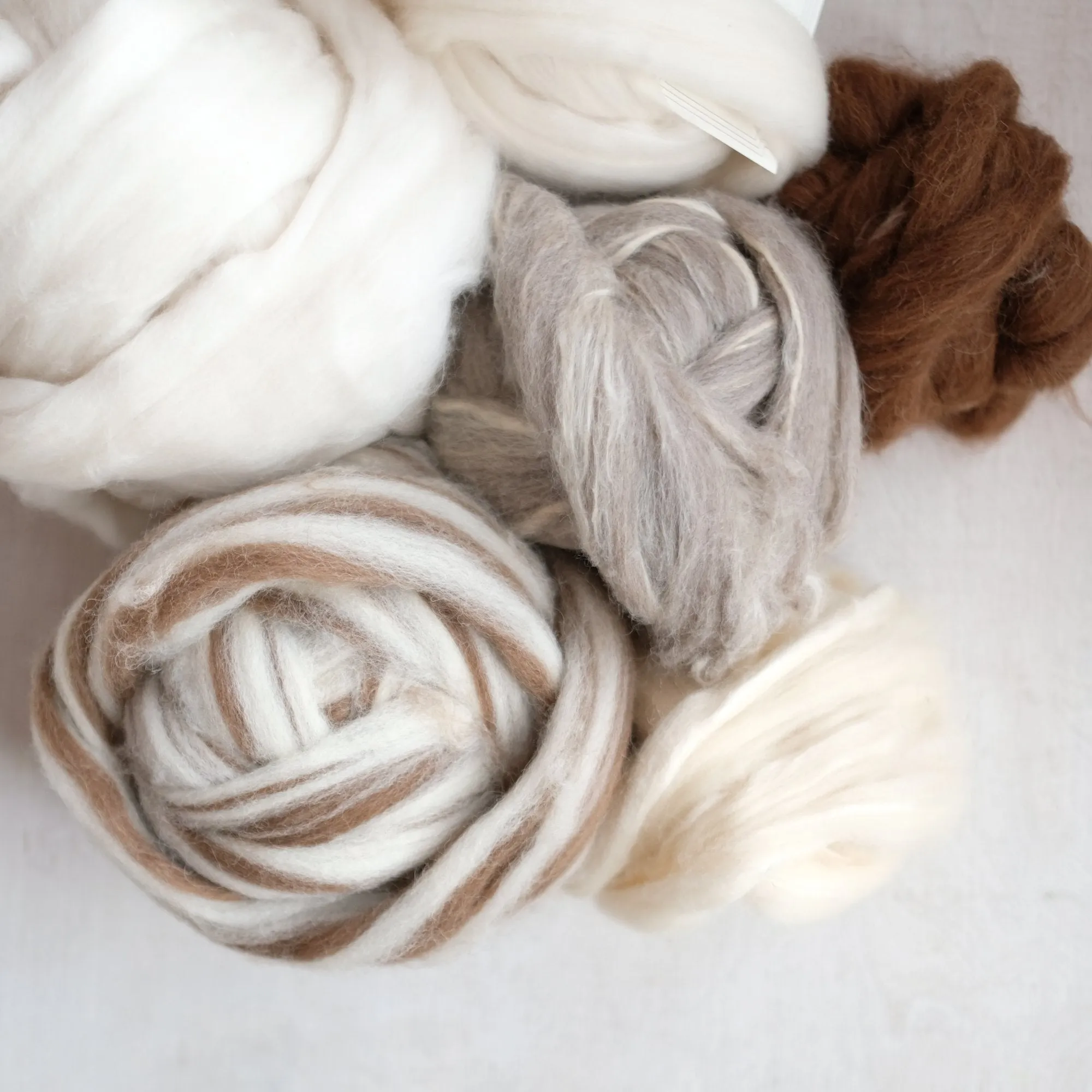 Natural, Undyed Fibers