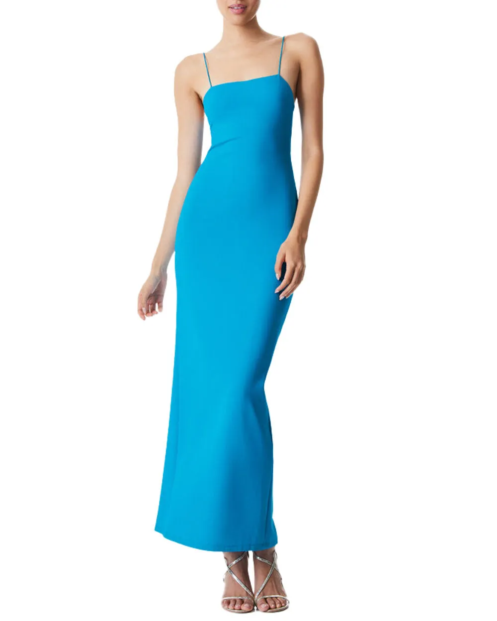 Ocean Blue Nelle Cutout Maxi Dress