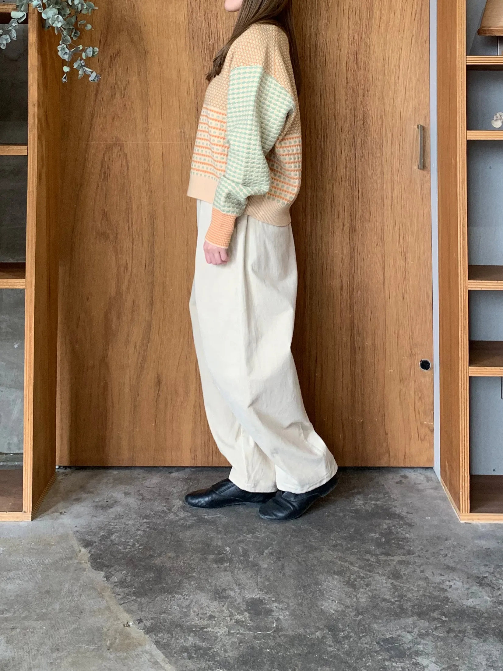 OTOAA / CORDUROY COCOON PANTS