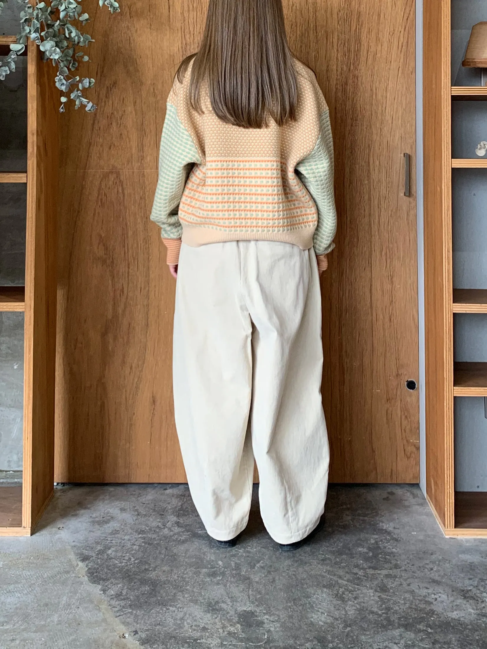 OTOAA / CORDUROY COCOON PANTS