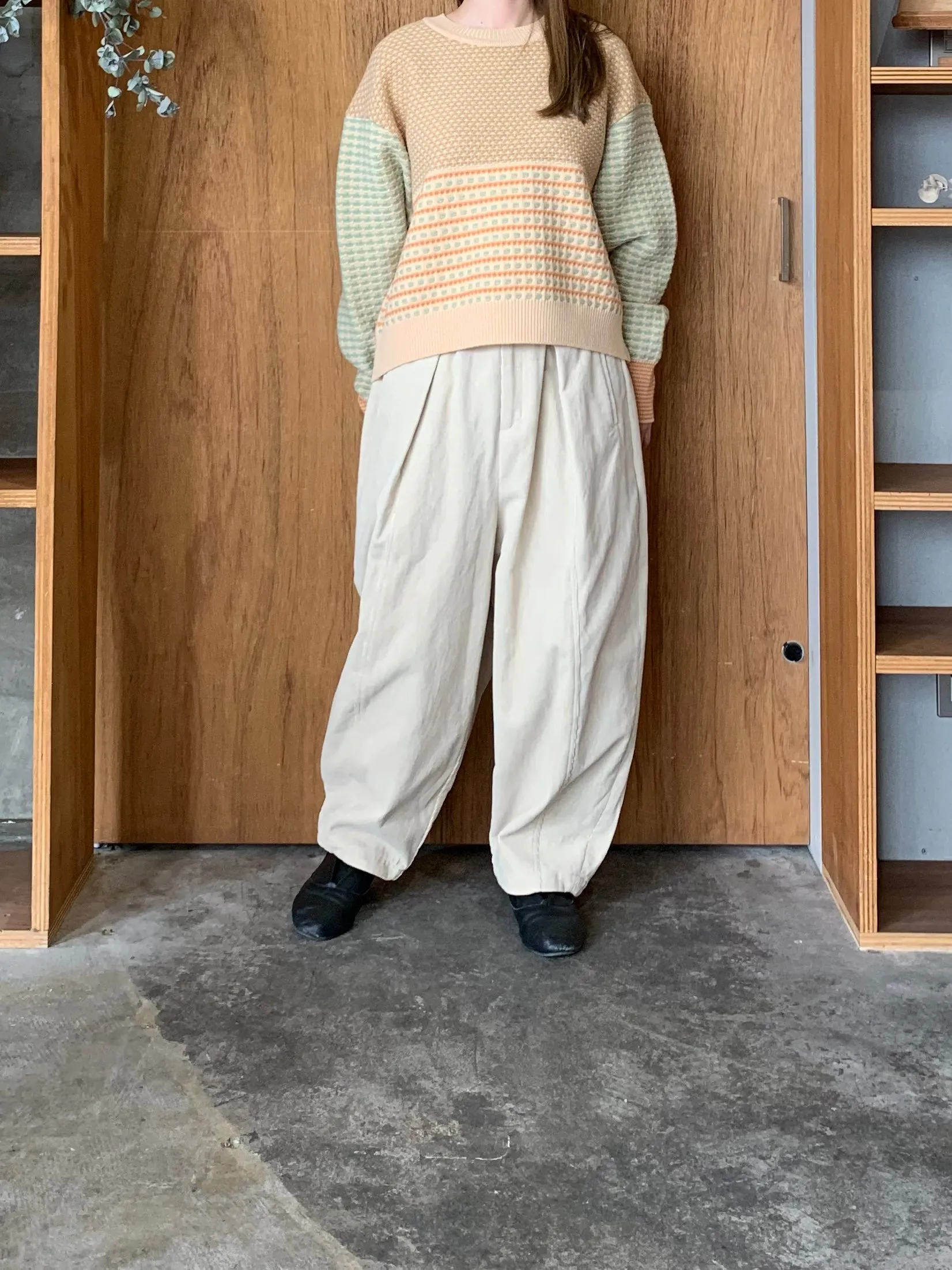 OTOAA / CORDUROY COCOON PANTS