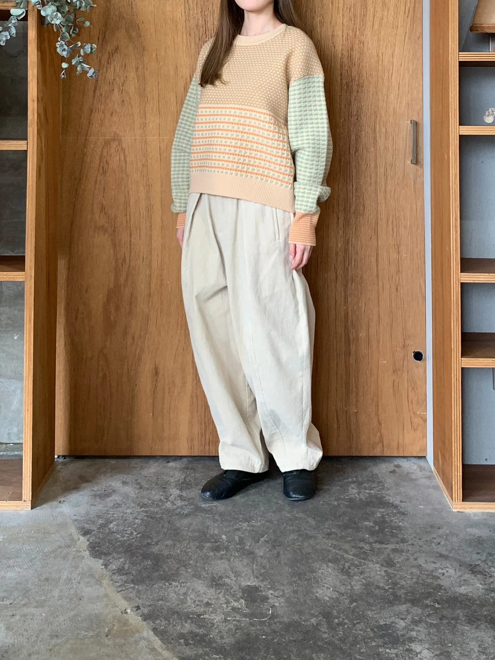 OTOAA / CORDUROY COCOON PANTS