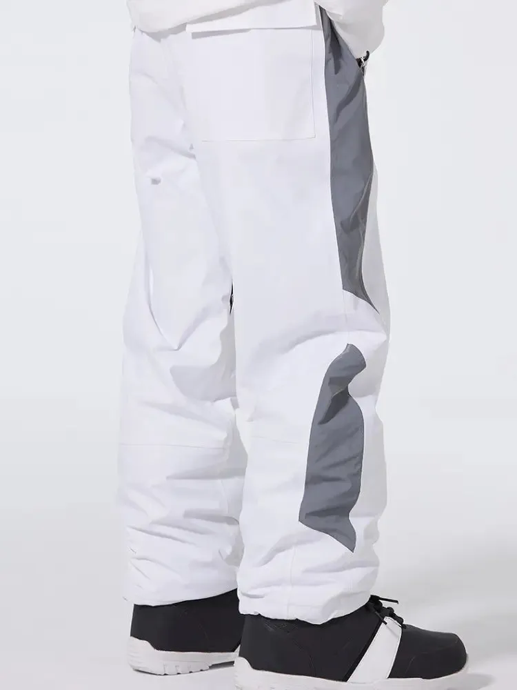 Outdoor Reflective Snowboard Pants Couple Style Sports Trousers