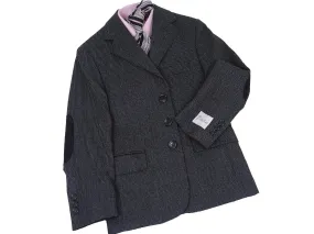 Palm Beach 1185 Boy's Sport Coat - Twill - Black