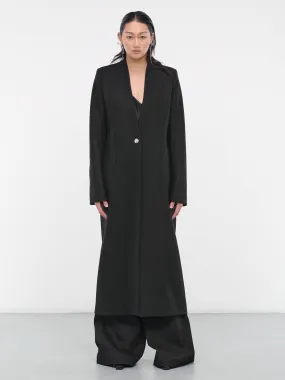 Paneled Wool Coat (CL25-BLACK)