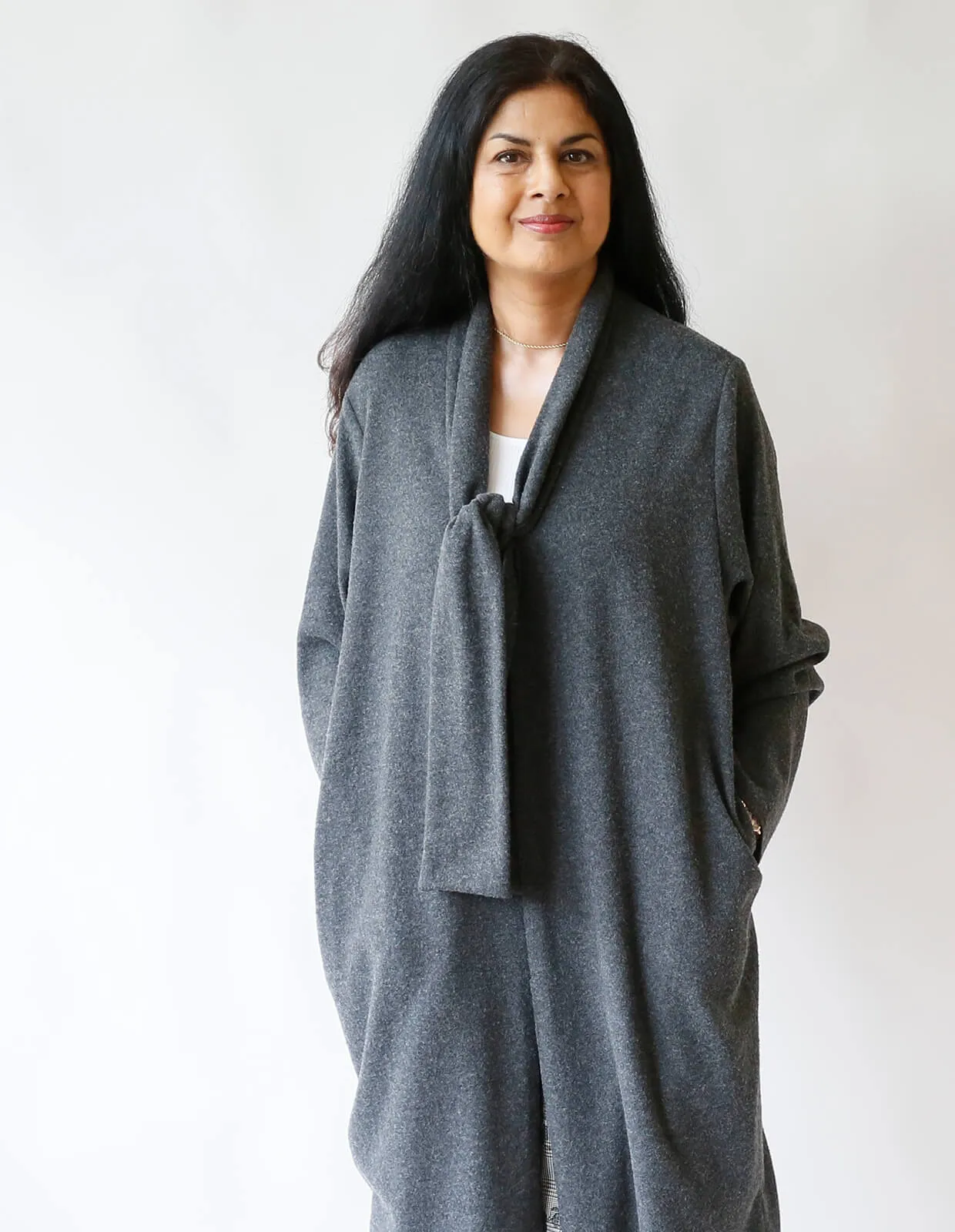 PDF Pattern - Tie Front Cardigan Coat | The Makers Atelier