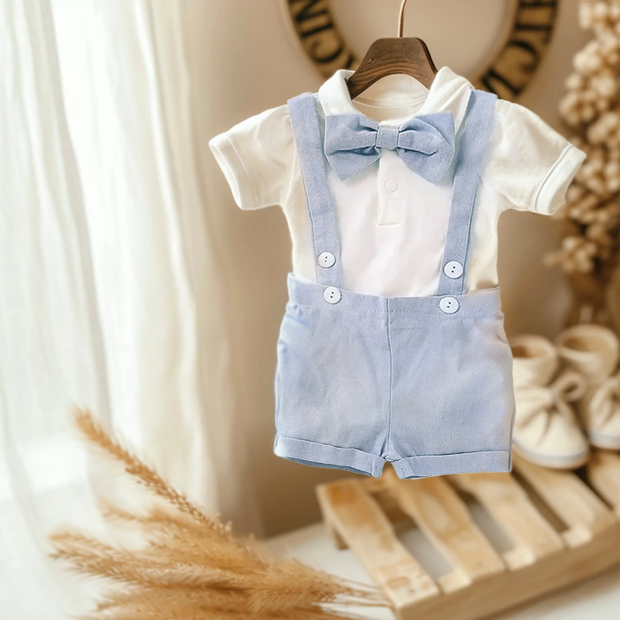 Personalized Baby Boy Outfit for Special Occasion