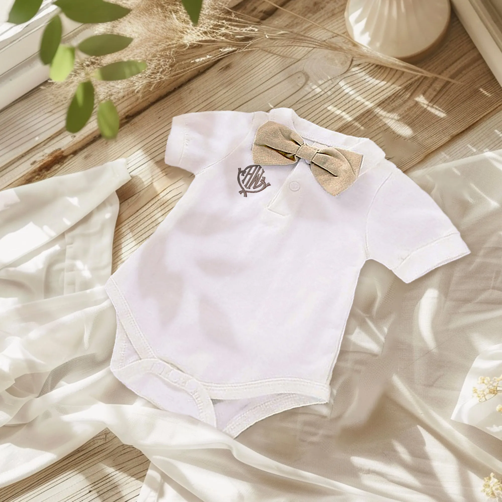 Personalized Baby Boy Outfit for Special Occasion