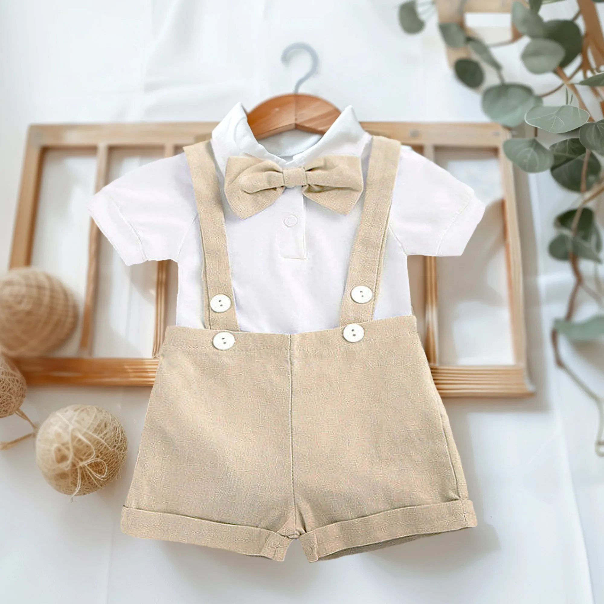 Personalized Baby Boy Outfit for Special Occasion