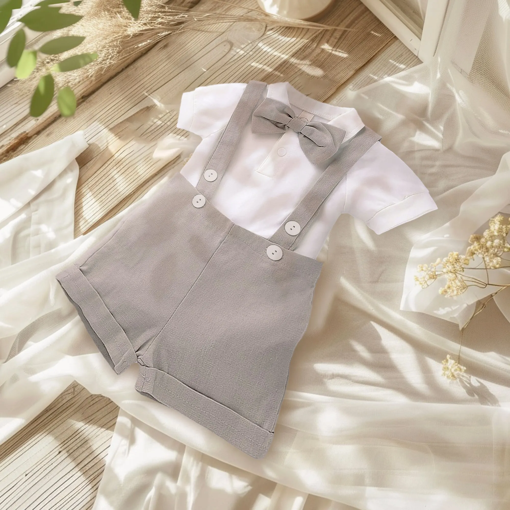 Personalized Baby Boy Outfit for Special Occasion