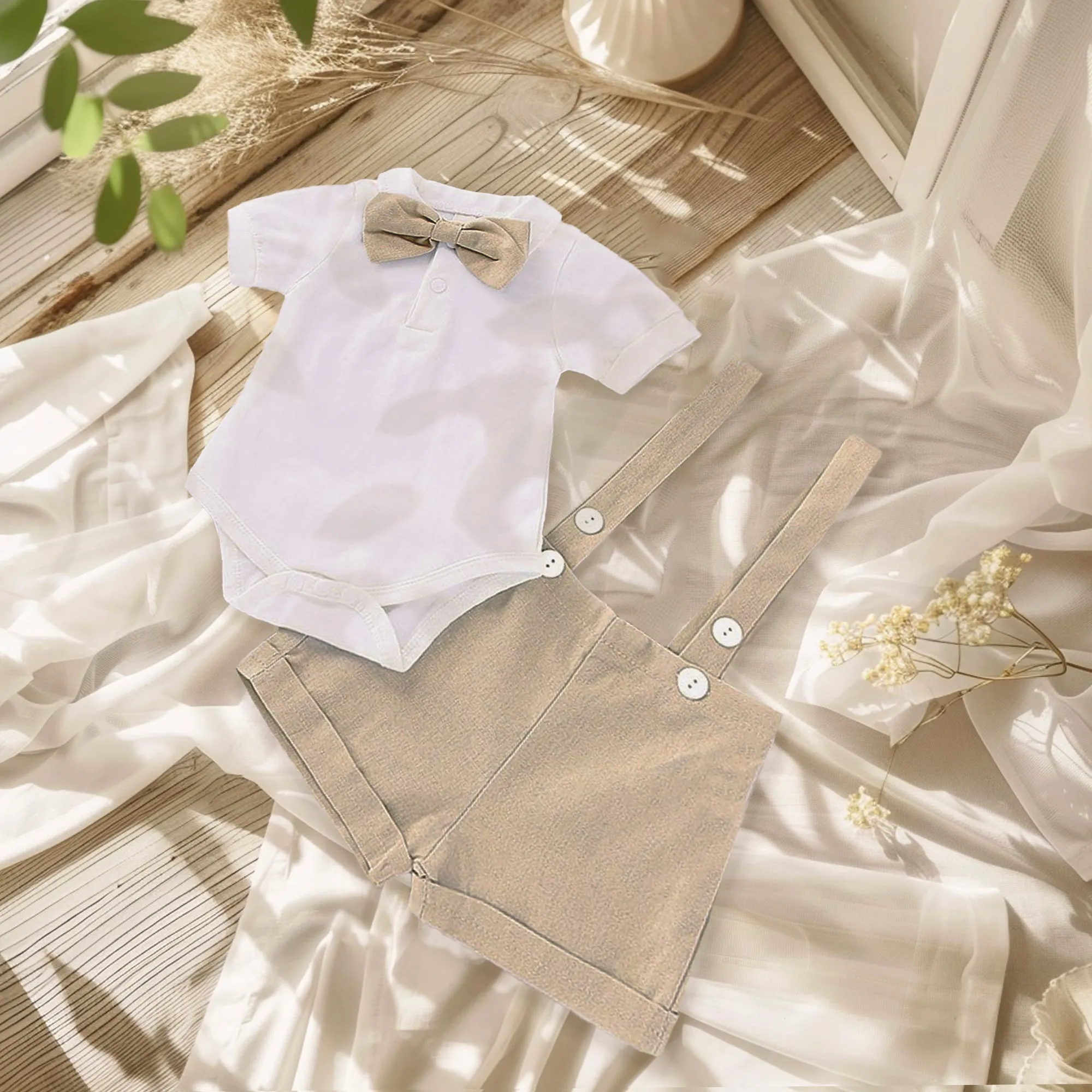 Personalized Baby Boy Outfit for Special Occasion