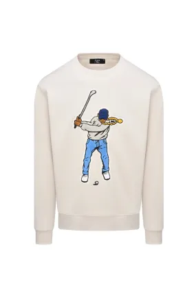 Pumice Men's Core Fleece Swingman Crew