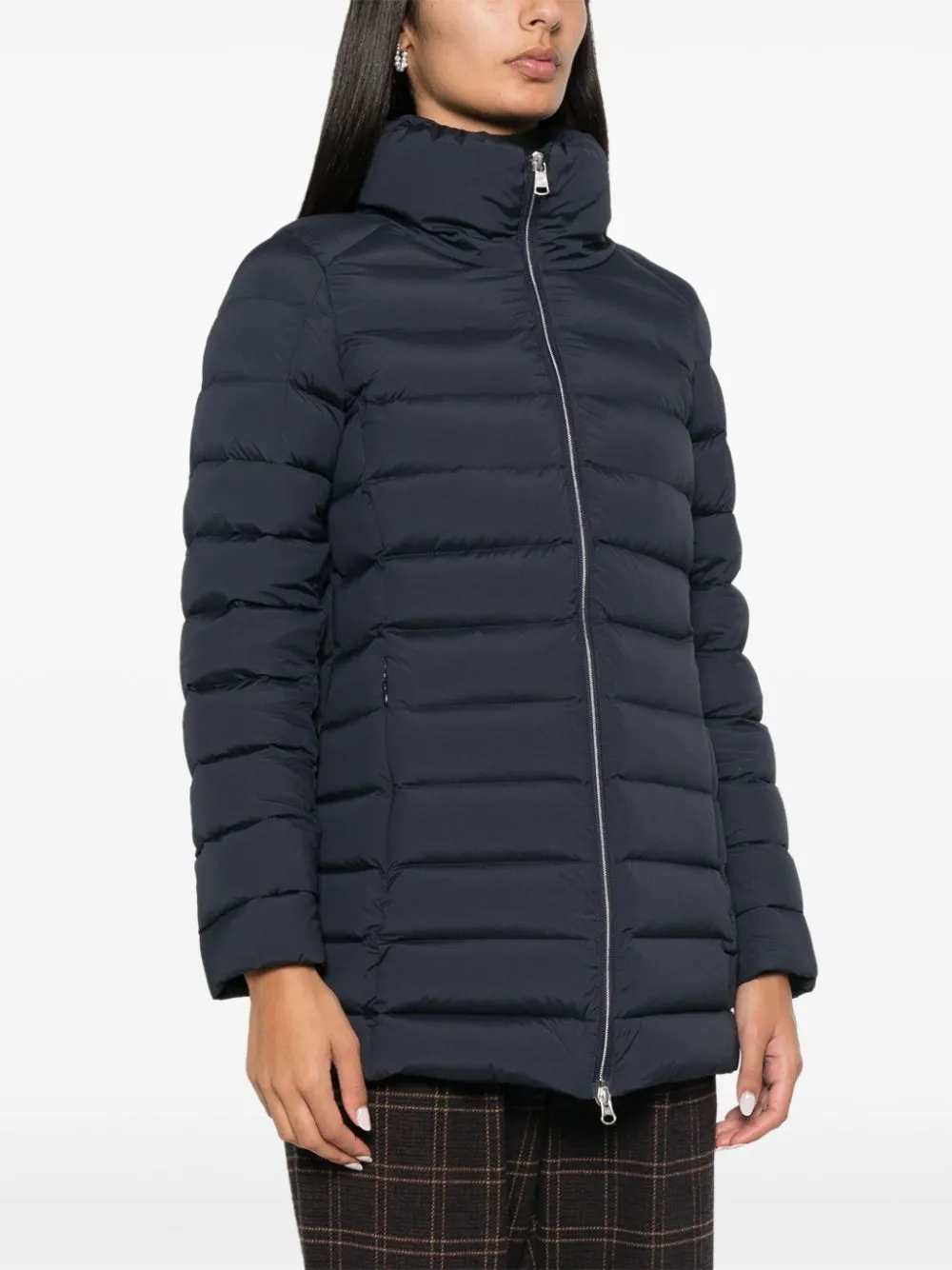 quilted padded coat