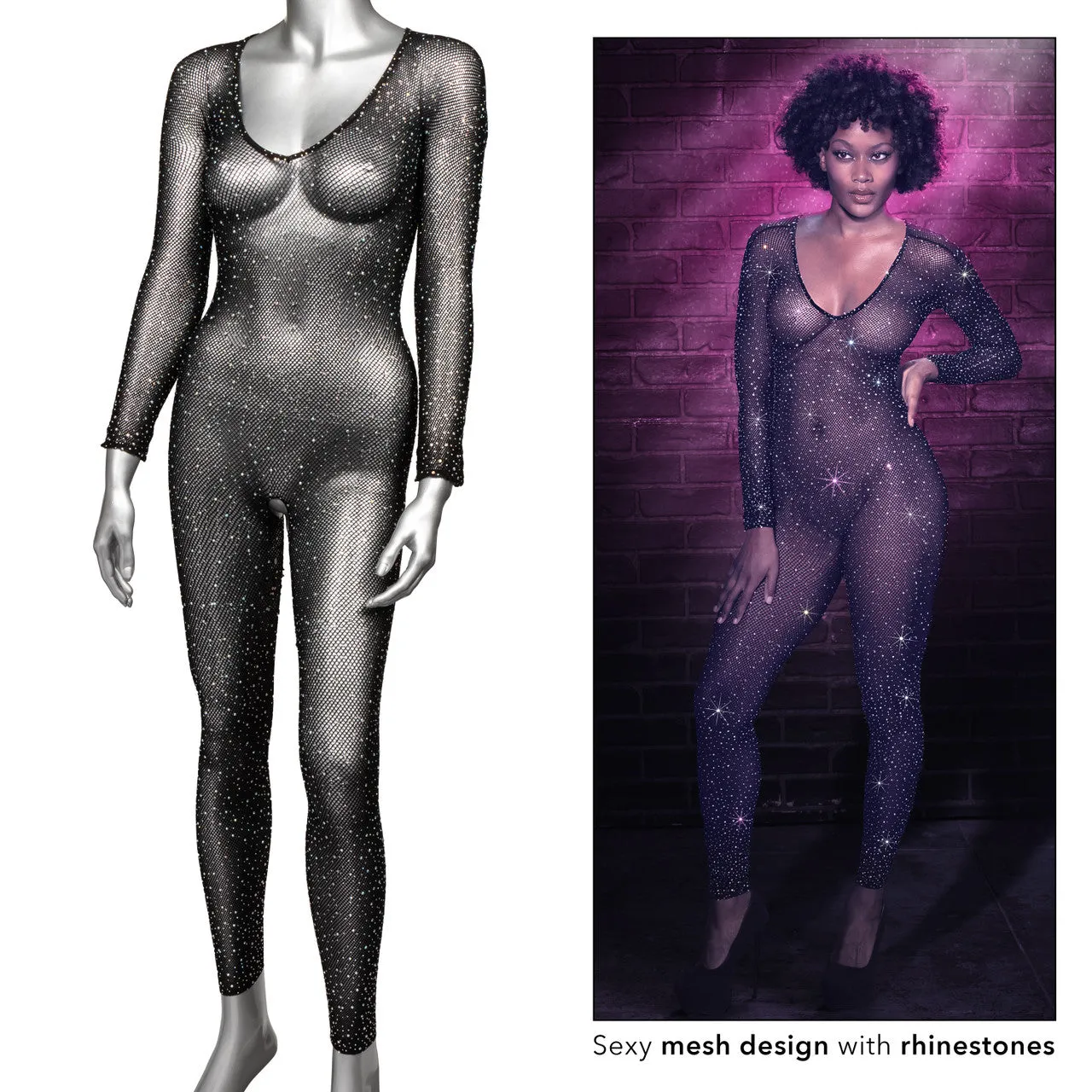 Radiance™ Crotchless Full Body Suit